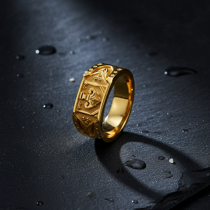 Royal Emblem Designer Men’s Ring