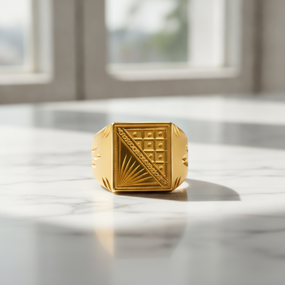Regal Prism Heritage Statement Ring for Men