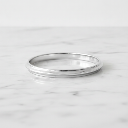 Classic 925 Sterling Silver Sleek Kada for Men & Women