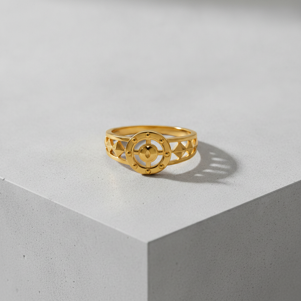 Cosmic Wheel Designer Ring