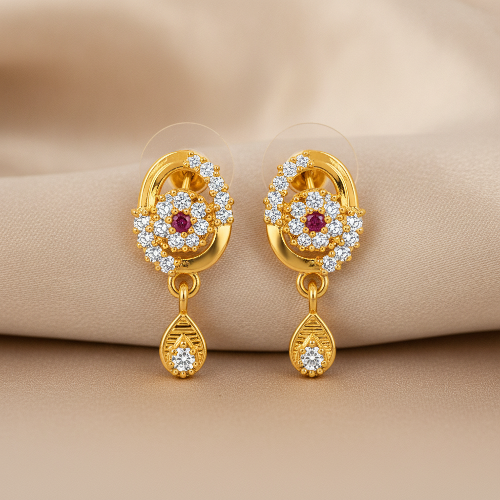 Heritage Solis Blossom Teardrop Earring