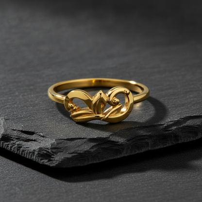 Royal Swan Harmony Embrace Statement Ring for Women