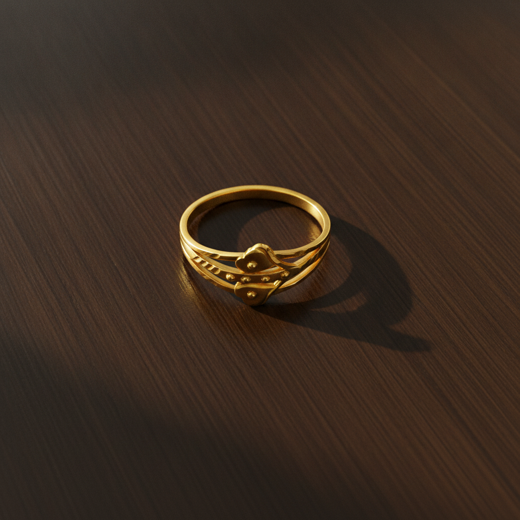Love Knot Double Heart Ring For Women