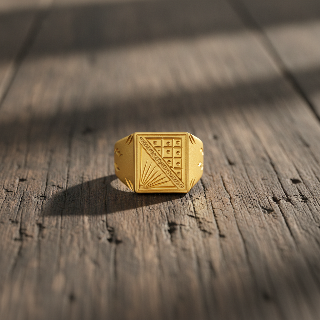 Regal Prism Heritage Statement Ring for Men