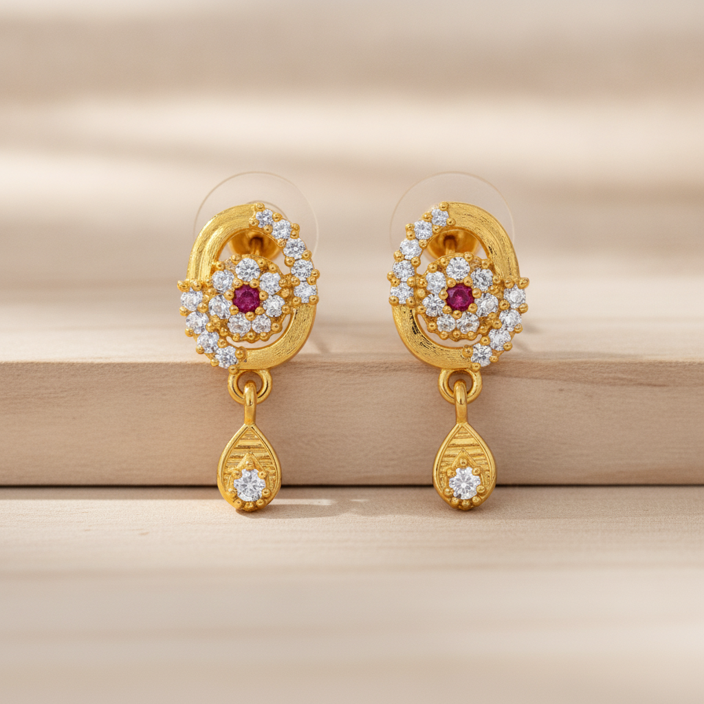 Heritage Solis Blossom Teardrop Earring