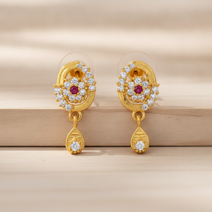 Heritage Solis Blossom Teardrop Earring