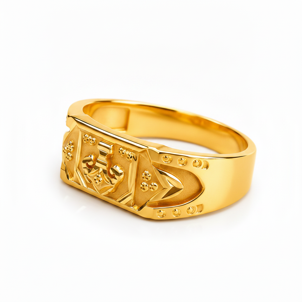 Royal Emblem Designer Men’s Ring