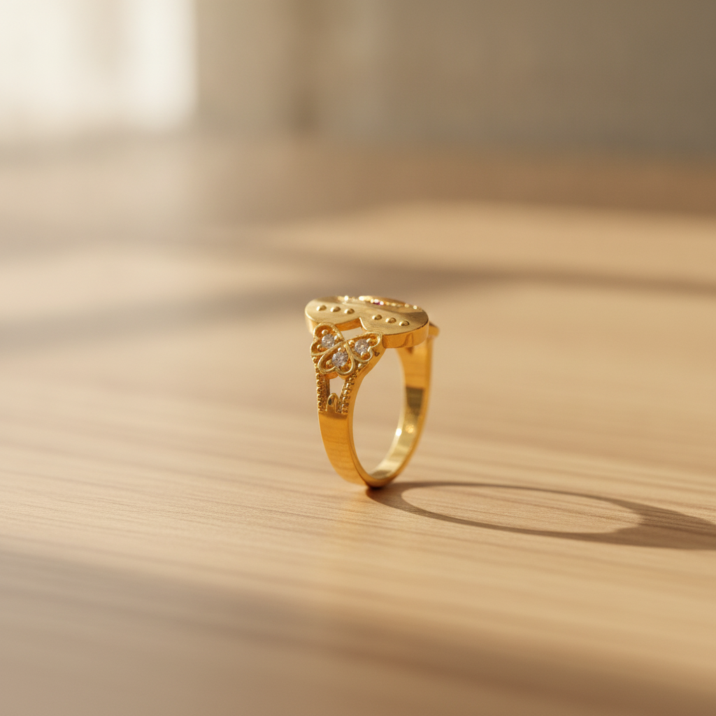 Imperial Ruby Vinework Statement Ring