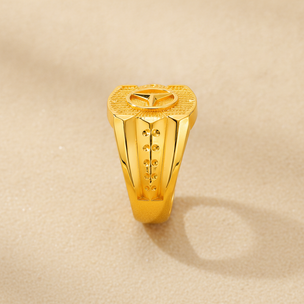 Imperial Tri-Emblem Heritage Statement Ring for Men