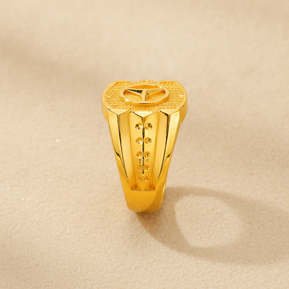Imperial Tri-Emblem Heritage Statement Ring for Men