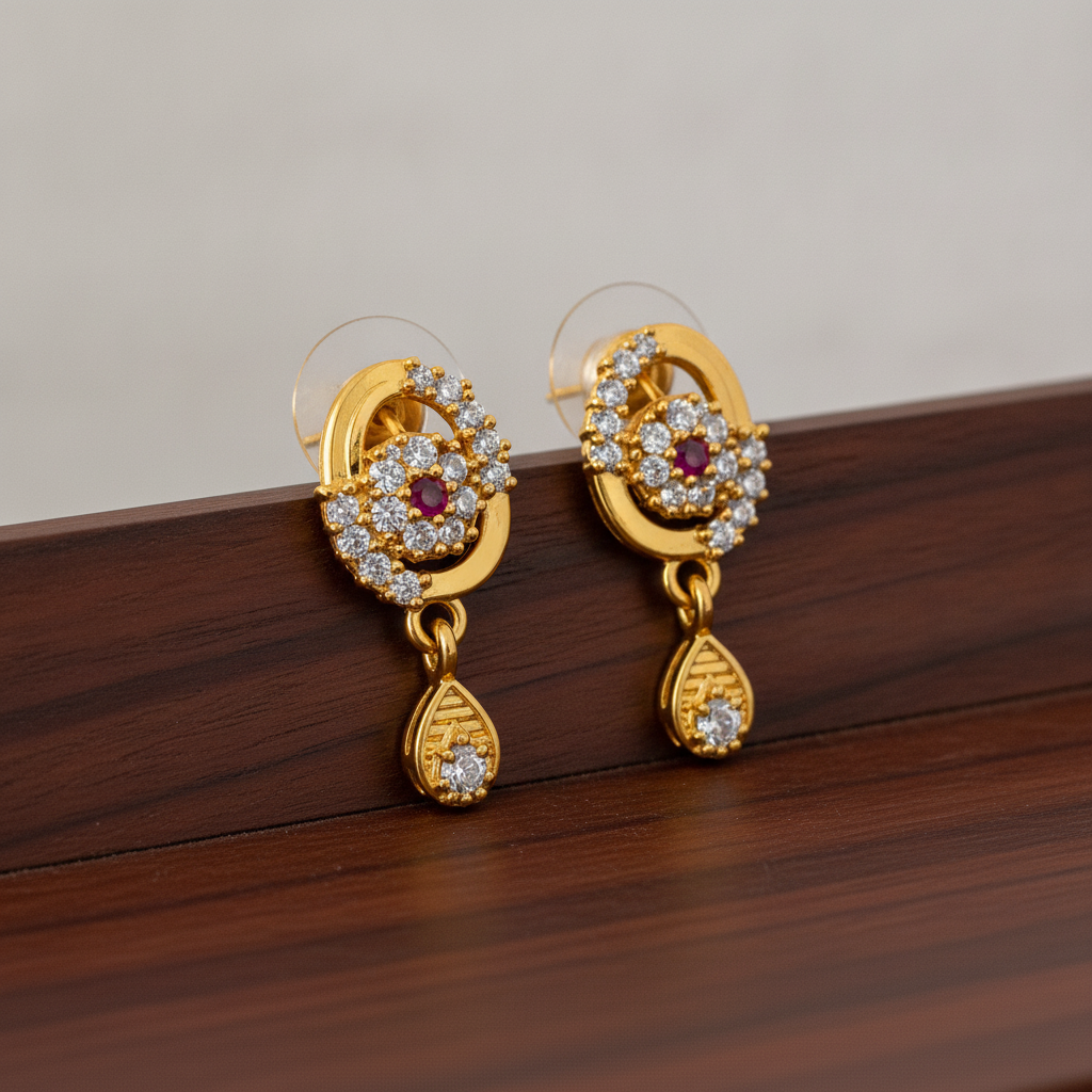 Heritage Solis Blossom Teardrop Earring