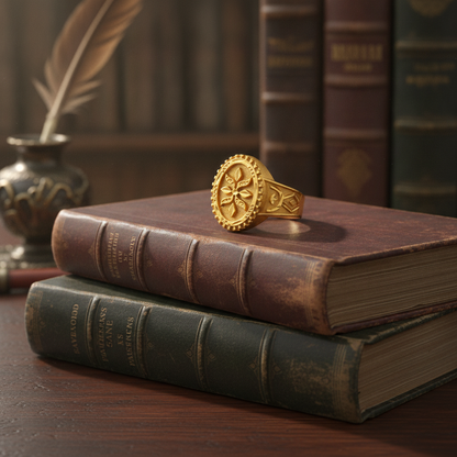Imperial Bloom Crest Statement Ring
