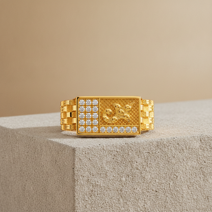 Imperial Crownstone Gold Men’s Ring