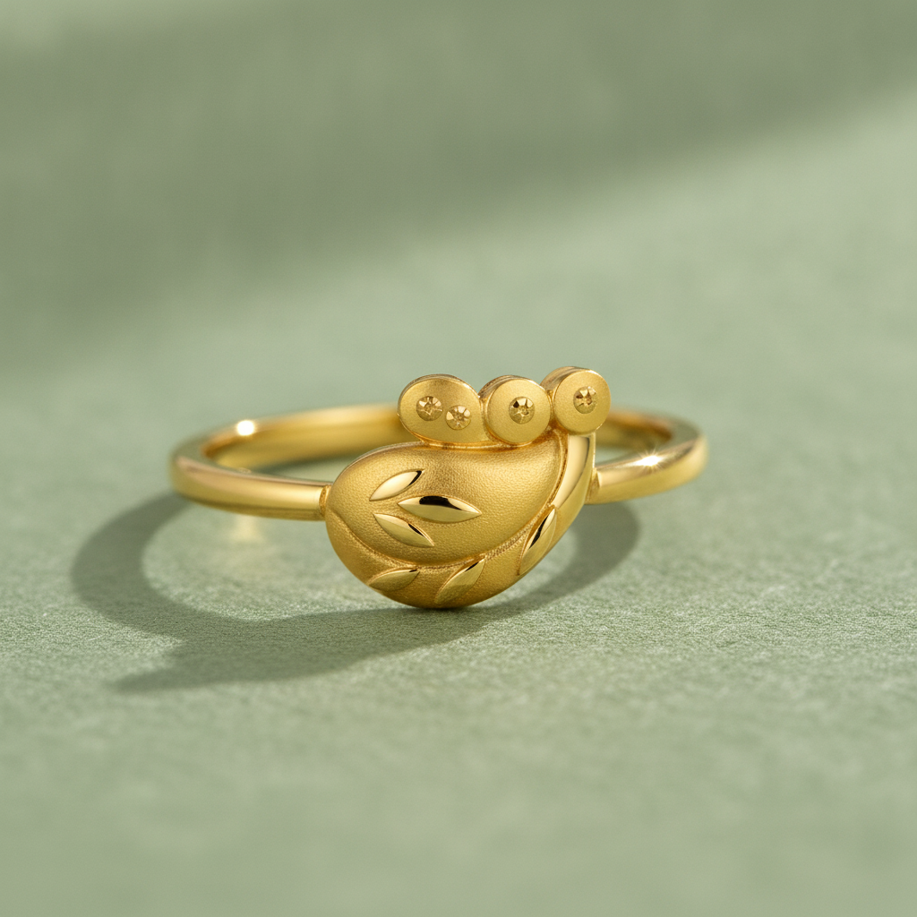 Regal Peacock Bloom Elegance Statement Ring for Women