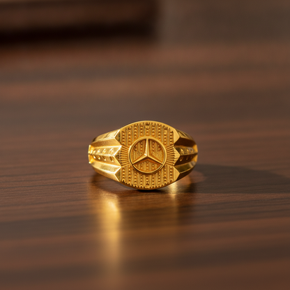 Imperial Tri-Emblem Heritage Statement Ring for Men