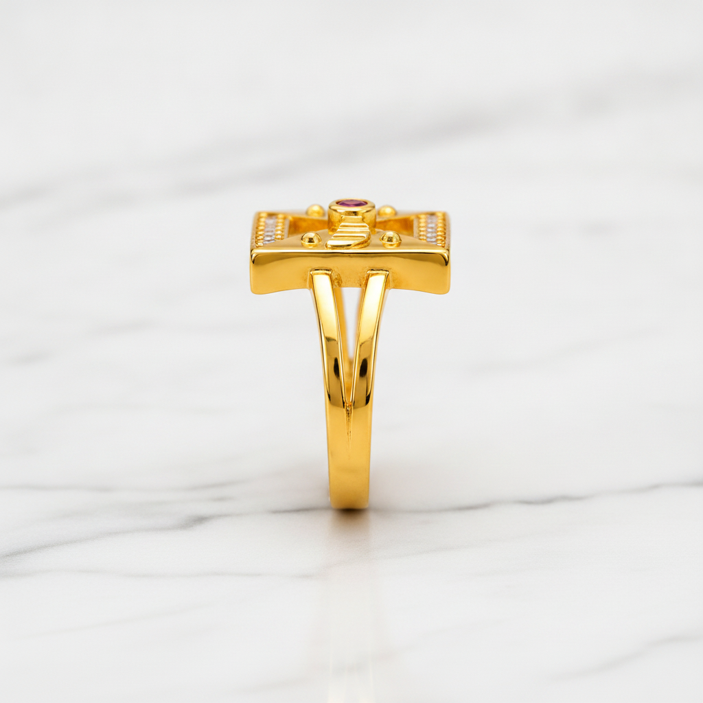 Regal Ruby Gateway Radiance Statement Ring for Women