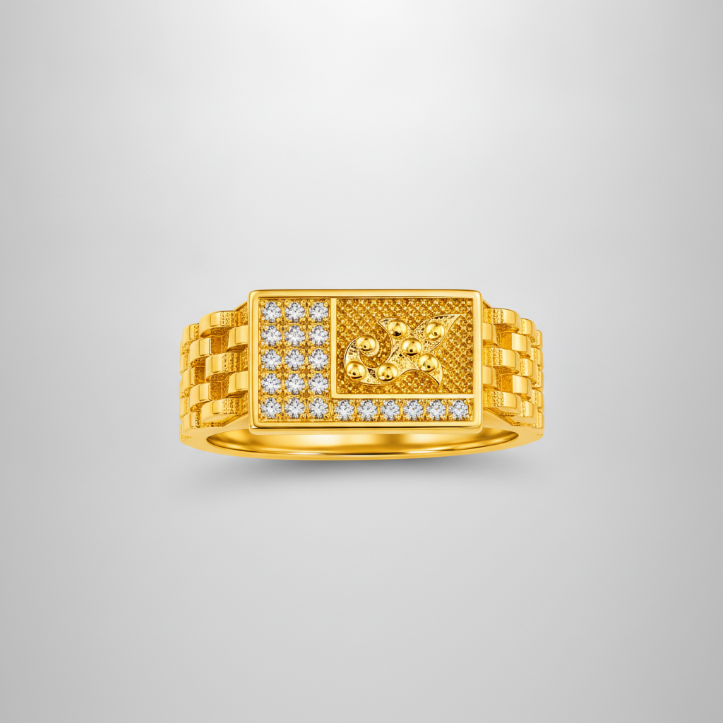 Imperial Crownstone Gold Men’s Ring