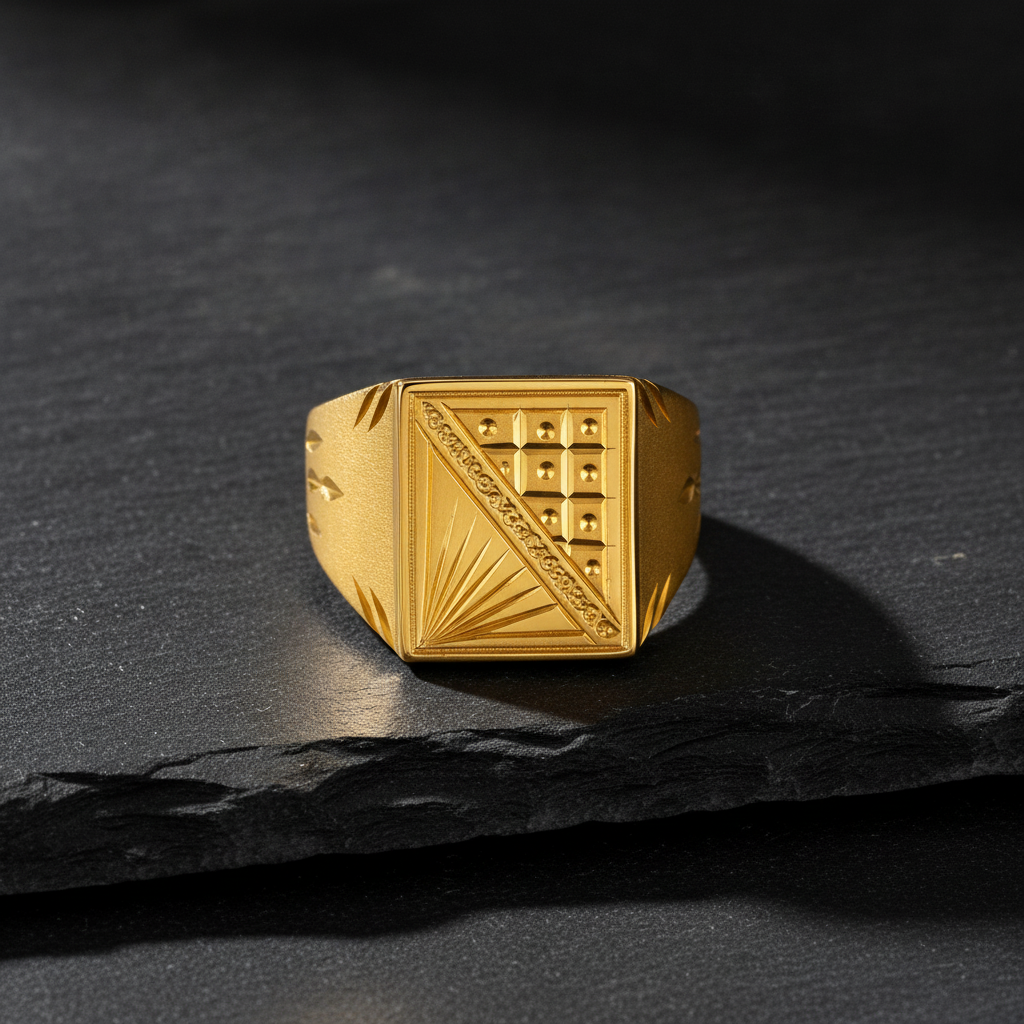 Regal Prism Heritage Statement Ring for Men