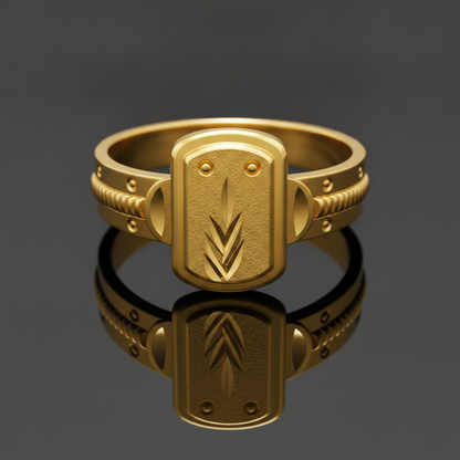 Imperial Verdant Emblem Ring