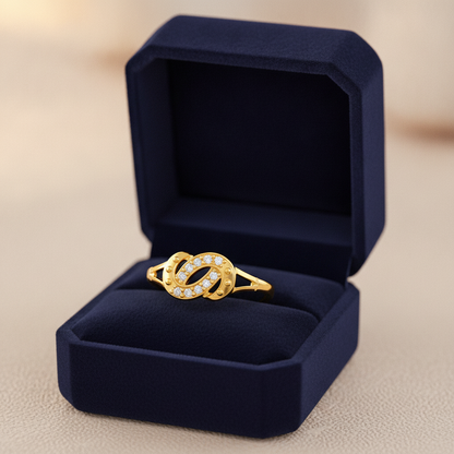 Regal Oval Orbit Elegance Ring