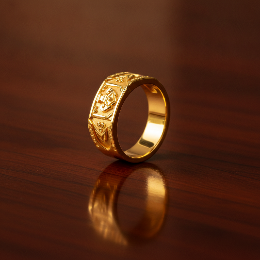 Royal Emblem Designer Men’s Ring