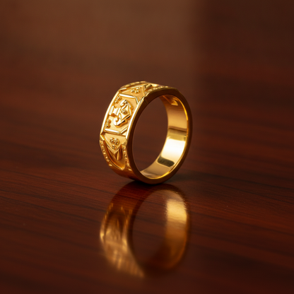 Royal Emblem Designer Men’s Ring
