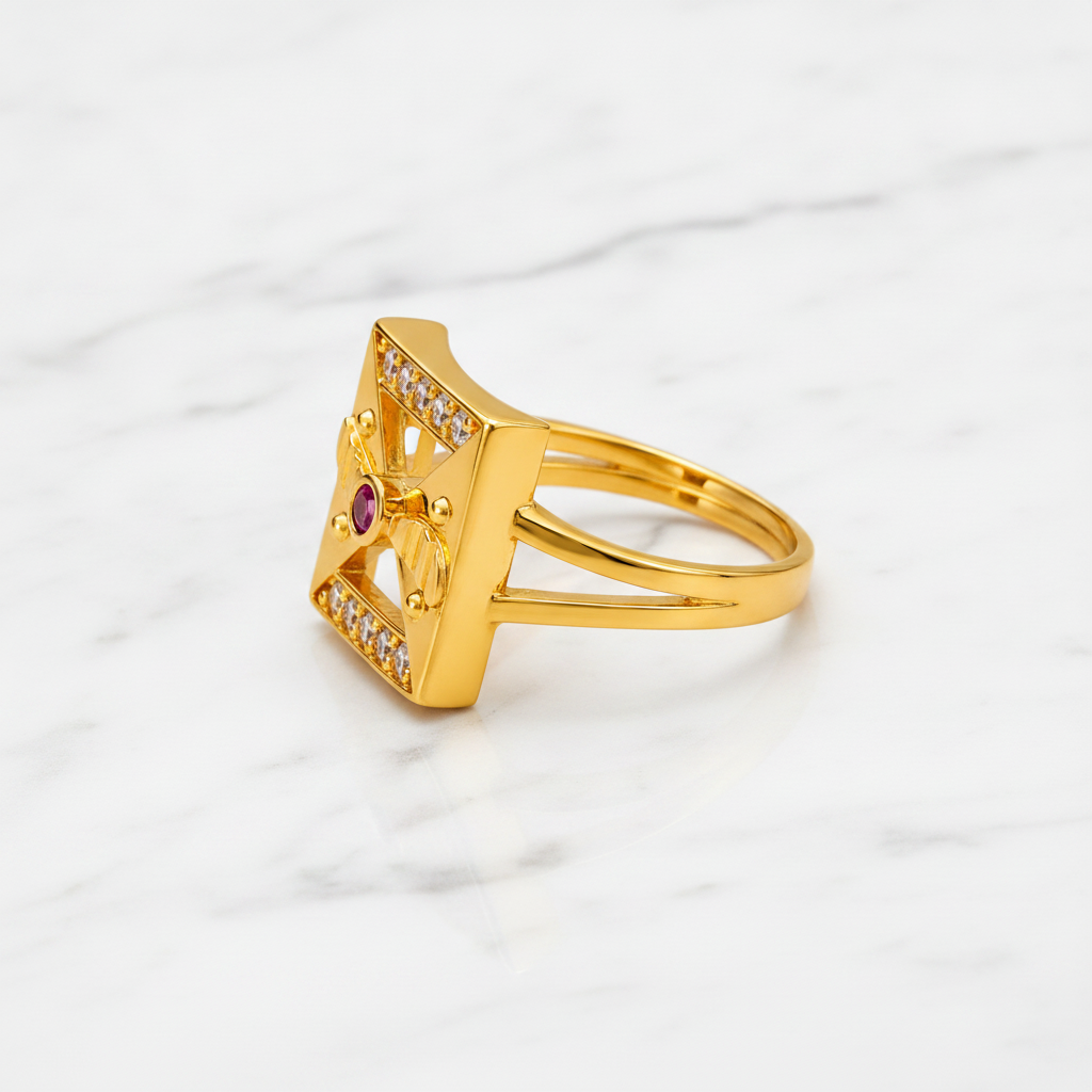 Regal Ruby Gateway Radiance Statement Ring for Women