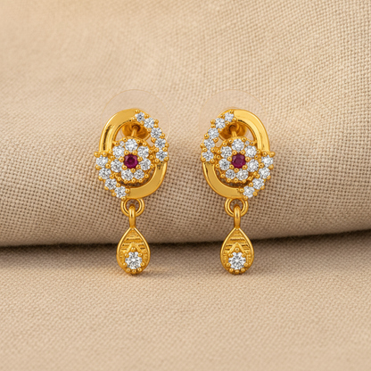 Heritage Solis Blossom Teardrop Earring