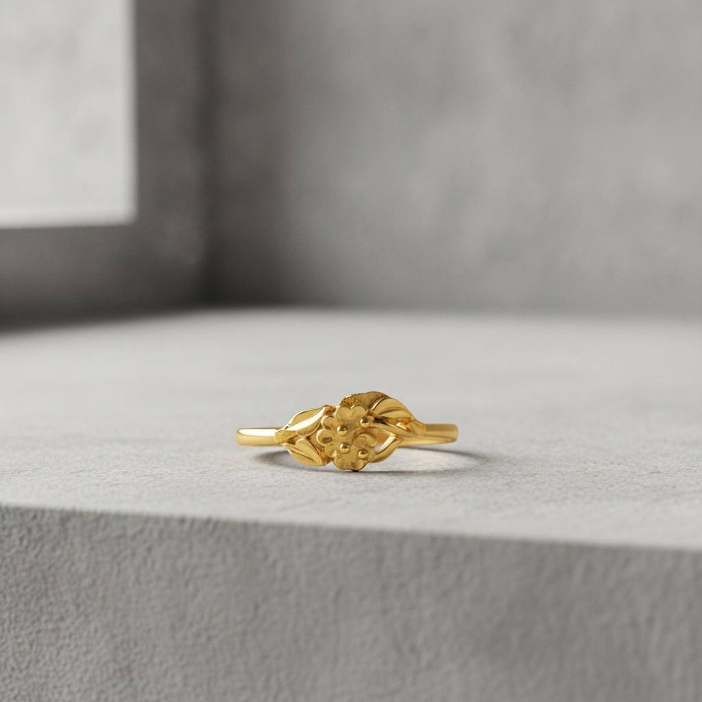 Regal Floral Vine Elegance Statement Ring for Women
