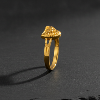 Regal Basket Weave Designer Ring